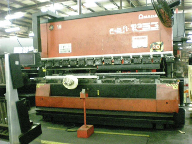 Amada FBD-1253NT, Machine ID: 4554